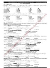 Bài tập bổ trợ sách Tiếng Anh Lớp 11 thí điểm - Unit 2 Relationship - Đỗ Bình